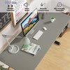 We'Re It Lift it, 60"x30" Electric Sit Stand Desk, Effortless Touch Up/Down, Grey Strand Top, Black Base VL12BLK6030-8827